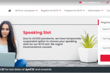 IELTS Test Booking